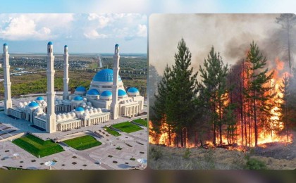 "Мешітке халықтың тілі тиіп еді, енді халыққа өрт тиіп жатыр": Жер жердегі өрт үшін мешітке тіл тигізгендерді айыптау басталды