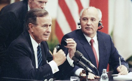 АҚШ-та Горбачевті президент ретінде таныстырды