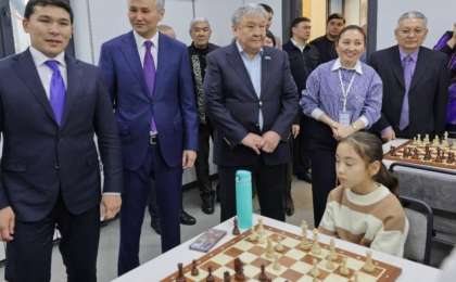 Ұлытау облысында Қазақстандағы ең ірі шахмат академиясы ашылды