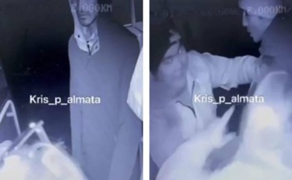 Алматыдағы автобус апаты: Жолаушының жүргізушіні ұрған видеосы таралды(видео)