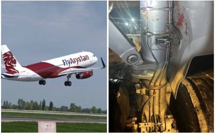 Орал-Астана бағытындағы ұшақ құстармен соқтығысты