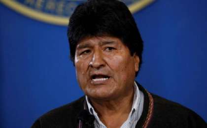玻利维亚总统莫拉莱斯辞职