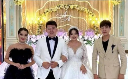 Отандық блогерлер үйлену тойында гендер-пати жасады (видео)