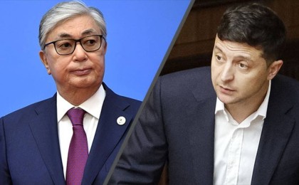 Тоқаев Зеленскийге көңіл айтты