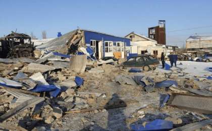 Қостанайдағы жарылыс: жеті адам үйінді астында қалды