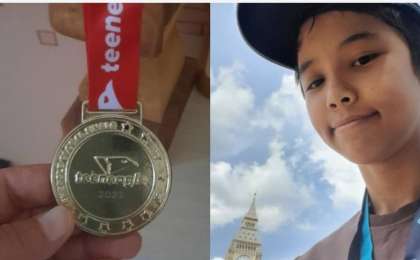 Тараздық оқушы Лондондағы байқауда алтын медаль жеңіп алды