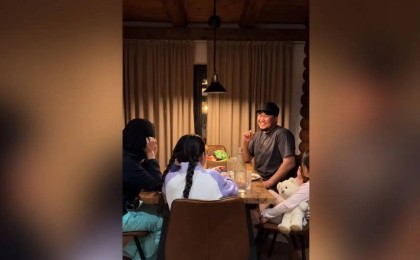 Жаһан Отарғалиев жаңа келіншегінің екі баласы бар екенін көрсетті (ВИДЕО)