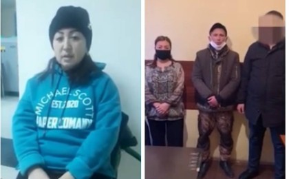 Шымкентте отағасы жанжалдан соң әйелін қайтарған полицейлерге алғыс айтты (видео)