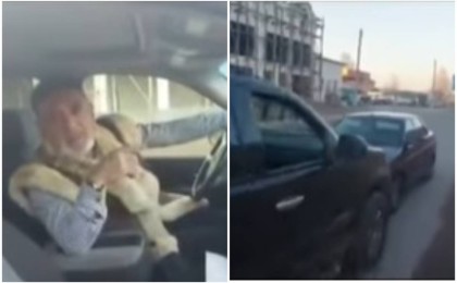 Шымкенттік "дерзкий" ақсақал Lada жүргізушісінен кешірім сұрады