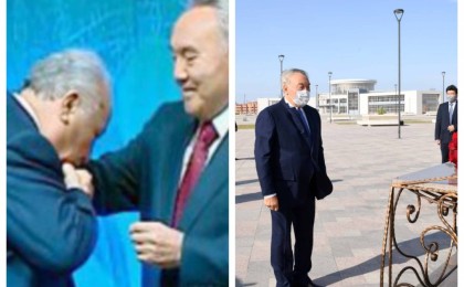 Назарбаев "қолын сүйген" жазушы Әбіш Кекілбаев музейіне барды