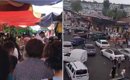 Қазақша Мумбай: Алтын Орда көпірі маңында тағы да үлкен кептеліс пайда болды (видео)