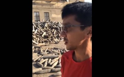 Жамбыл облысында снарядтар сақталған белгісіз қойма табылды (видео)