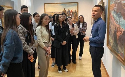 «Қаһарман ұлт» жобасы бойынша Қастеев өнер мұражайында экскурсия өтті