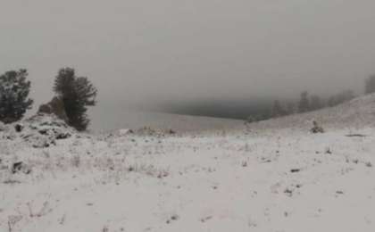 Шығыс Қазақстан облысында қар жауды