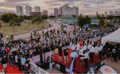 Елордада IRONMAN фестивалі тартысты өтуде