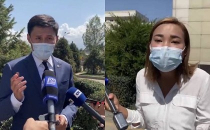 Аудан әкімі мен ғимараттан “күштеп шығарылған журналист” сұхбат берді
