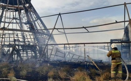 Жамбыл облысында ислам діни бірлестігінің ғимараты өртенді