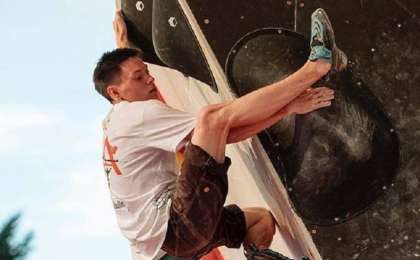 哈萨克斯坦队在攀岩亚洲锦标赛获得铜牌