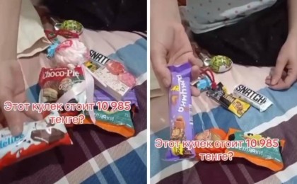 “10 885 емес, 3000 теңгенің сыйлығы” - Жетісу облысында аз қамтылған отбасыларға берілген тәттілер дау тудырды (ВИДЕО)