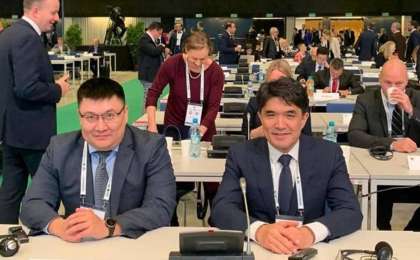 哈萨克斯坦代表团参加界反兴奋剂机构执行委员会会议