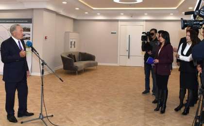 纳扎尔巴耶夫召开新闻发布会总结突厥斯坦州视察结果