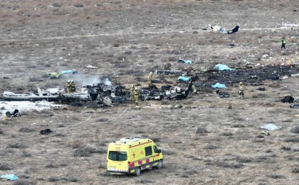 Ақтау маңында құлаған ұшақта аман қалғандар саны белгілі болды