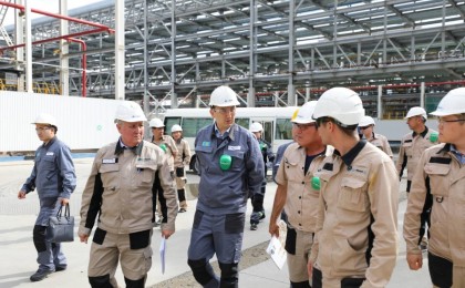 «ҚазМұнайГаз» басшысы М. Мырзағалиев Атырау МӨЗ барды