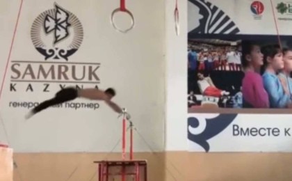 Гимнасттың бір видеосы Қазақстан спортының масқарасын шығарды