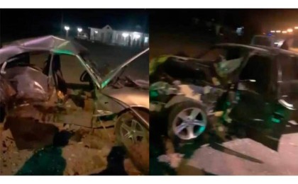 Жамбылда жантүршігерлік көлік апаты: екі адам ажал құшты