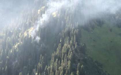 Алматы тауларында өрт шықты