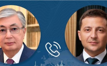 Тоқаев Зеленскийді құттықтады