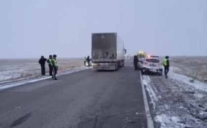 Қостанай облысында жол апатынан үш адам қаза тапты