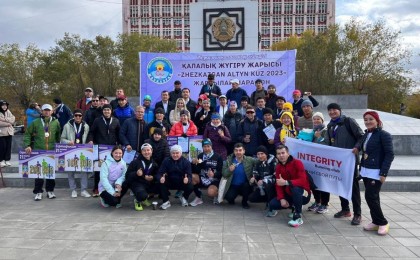 Жезқазғанда күзгі жартылай марафон өтті