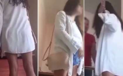 Желіде "прокурордың әйелі" мен күзетші арасындағы жанжал видеосы тарауда (ВИДЕО)