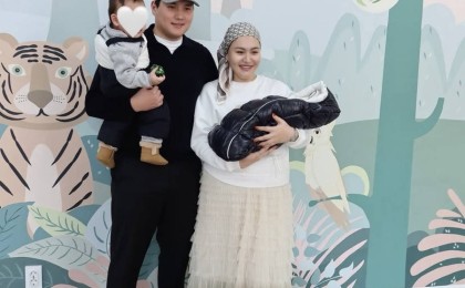 Дина Төреәлі екінші сәбиінің жынысы мен есімін жария етті