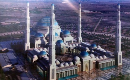 Астанада 30 мың адам сиятын мешіт салынып жатыр