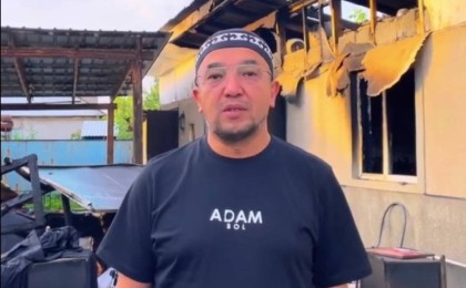 Нұрлан Албанның тірнектеп жинаған дүниесі өртеніп кетті