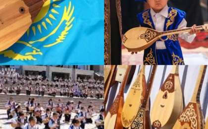 Қазақстанда Ұлттық домбыра күні атап өтіліп жатыр