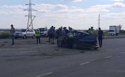 Қостанайда полицейлердің жол апатынан 4 жасар бала қайтыс болды