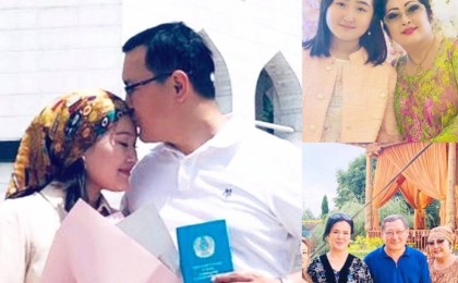 Мақпал Жүнісова жаңа құдаларымен түскен суретін бөлісті