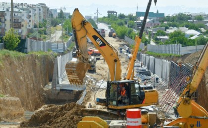 Шымкентте 2 жолайрықтың құрылысы жүруде