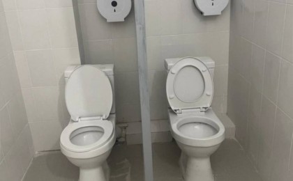 Желіде құрылысына 815 млн теңге жұмсалған қыздар дәретханасы талқыға түсті