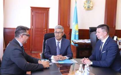 曼格斯套州州长会见克罗地亚代表团