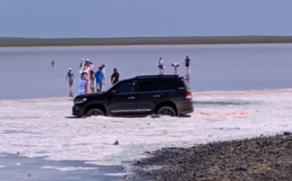 Көбейтұз көліне көлікпен кірген жүргізуші жауапқа тартылды