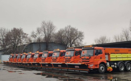 Алматыда жаңа қар тазалау машиналары таныстырылды