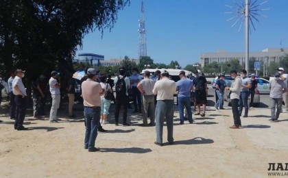 Ақтау тұрғындары ереуілге шықты - видео