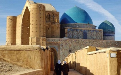 Түркістандағы Қожа Ахмет Ясауи кесенесін жармақ болған