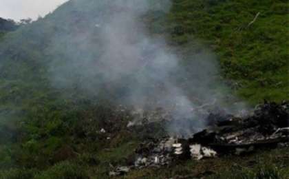 哥伦比亚空军一架直升机坠毁 致机上6人死亡