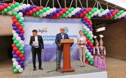 Ұлытау облысында кірпіш зауыты ашылды