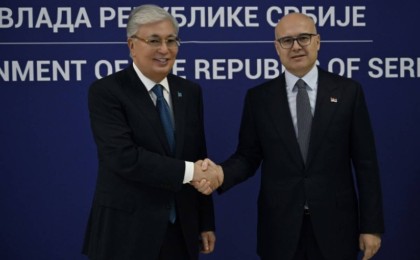 Мемлекет басшысы Сербия Премьер-министрімен кездесті